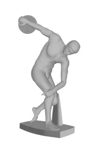 Statue Discobolus