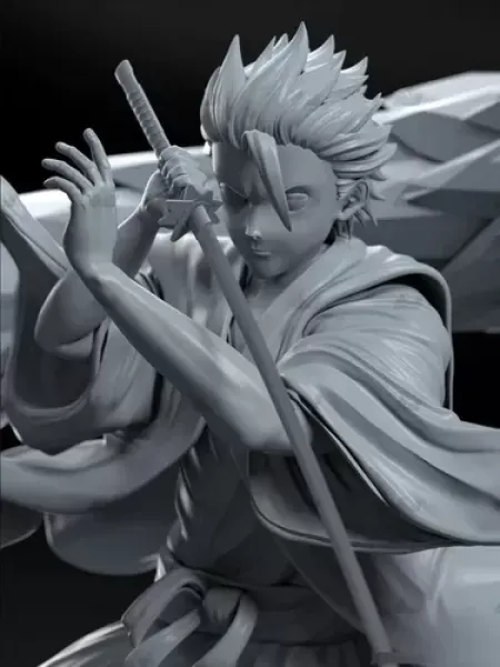 Captain Hitsugaya Bleach Movie Print Model 3D STL — Фото 9 из 13