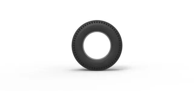 Diecast rear tire of vintage dragster Version 3 Scale 1:25 — Фото 5 из 8