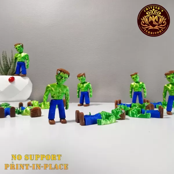 Flexi Mini Frankenstein | Halloween Special | No support | Print — Фото 2 из 4
