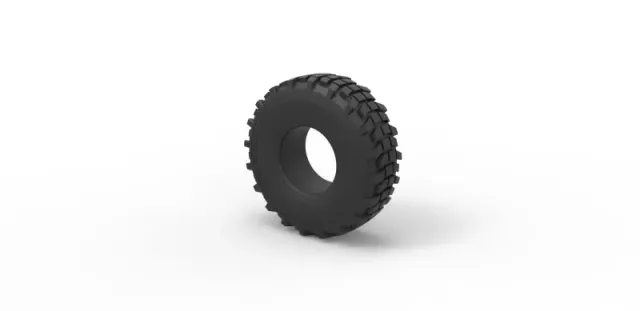 Diecast military truck tire 5 Scale 1 to 25 — Image 7 of 9
