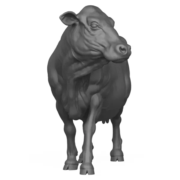 3D Printable Milking Cow — Фото 3 из 7