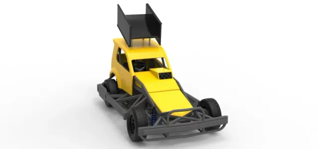 New Zealand Superstock car Version 5 Scale 1:25 — Фото 26 из 30