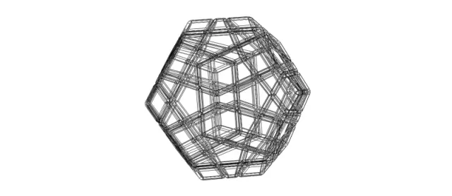 Wireframe Shape Geometric Megaminx Cube — Фото 5 из 6