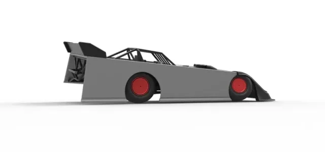 Super Dirt Late model while turning Version 2 Scale 1:25 — Фото 21 из 31