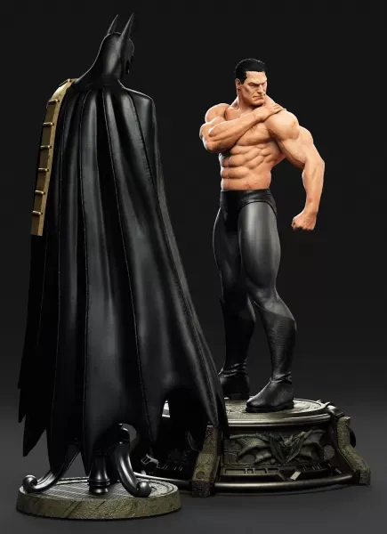 Batman Bruce Wayne 3D Printed Figurine with Scars — Фото 4 из 11