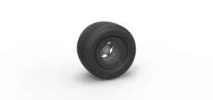 Wheel of Super Dirt Late model Version 2 Scale 1:25