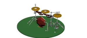 SIMMONS ELECTRONIC DRUM 80s