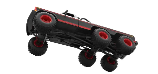 Diecast Monster Truck 6x6 concept Scale 1:25 — Фото 3 из 25