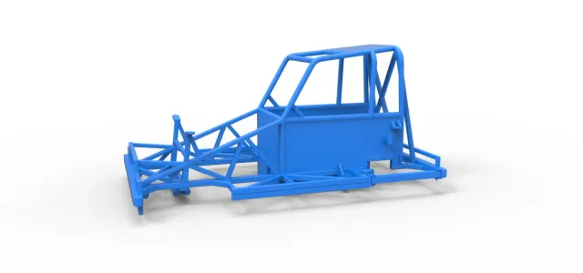 Frame of New Zealand Ministock car Version 2 Scale 1:25 — Фото 15 из 15