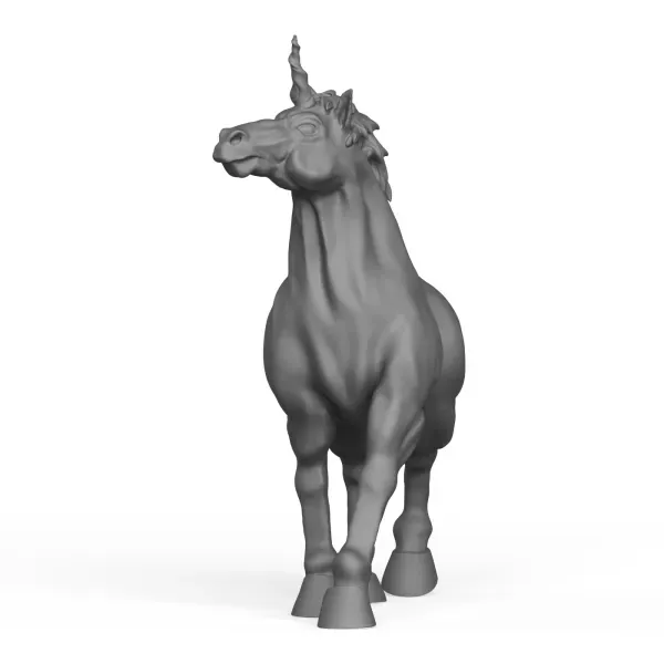 3D Printable Unicorn — Image 2 of 5