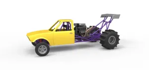 Dirt Dragster Version 2 Scale 1:25