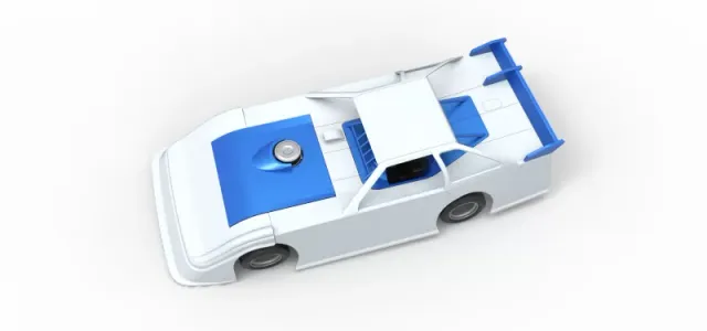 Super Dirt Late model for Pavement Scale 1:25 — Image 4 of 31