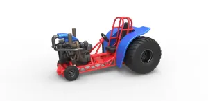 Diecast Mini Rod pulling tractor 6 Scale 1:25
