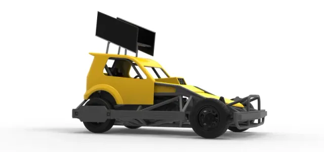 New Zealand Superstock car Version 5 Scale 1:25 — Фото 25 из 30
