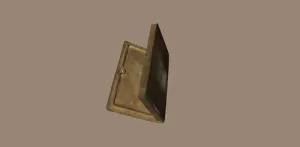 Model of Wooden Cigarette Case from the First World War