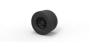 Diecast Rear wheel from truck