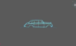Roll Royce - Phantom VI 1968 Wall Art