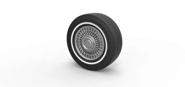 Diecast wire wheel 3 Scale 1 to 10 — Фото 7 из 7