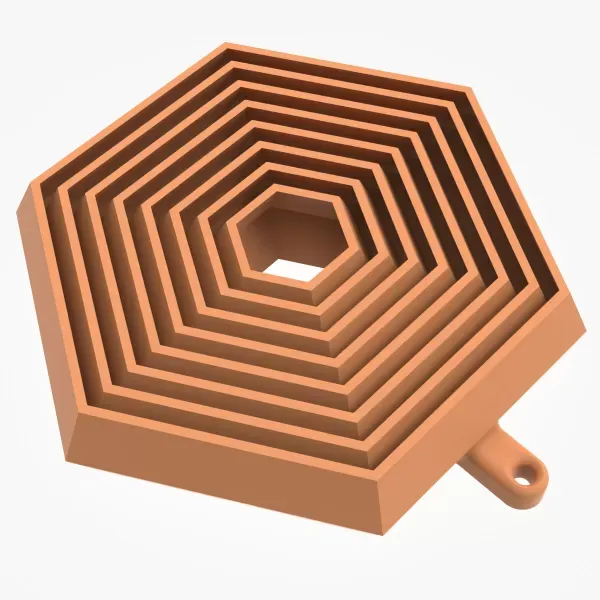 Hexagonal Key Chain Decoration — Фото 4 из 14