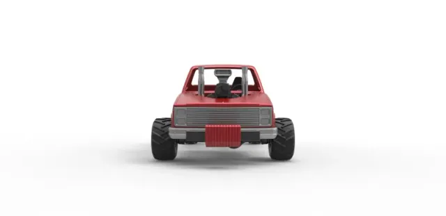 Diecast old school pulling truck 4wd Scale 1:25 — Фото 5 из 30