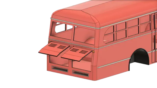 1:14 Ford 49B Bus TAMIYA RC MODELLBAU — Image 10 of 15
