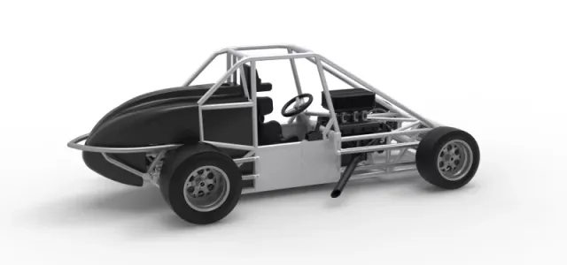 Experimental Pavement Silver Crown Car Base Version 3 Scale 1:25 — Фото 19 из 26