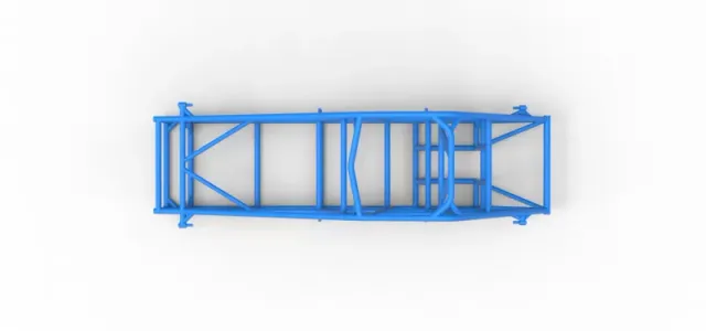 Frame of Experimental Pavement Silver Crown Car V2 Scale 1:25 — Фото 8 из 16