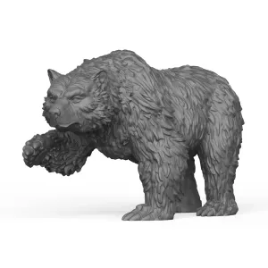 3D Printable Polar Bear