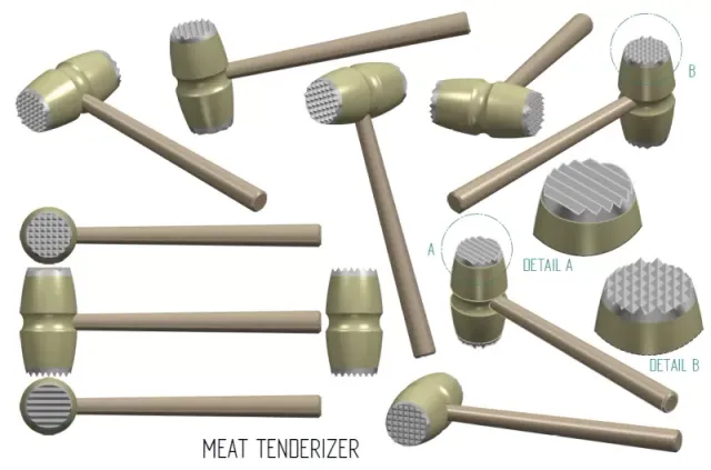 Meat Tenderizer — Фото 3 из 7