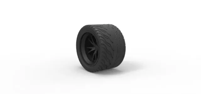 Diecast Sport wheel 8 — Image 2 of 6