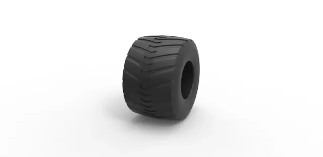 Diecast Monster Jam tire 7 Scale 1:25 — Image 3 of 8