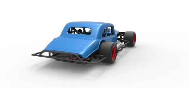 Vintage Asphalt Modified stock car V5 Scale 1:25 — Фото 18 из 26