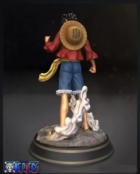 One Piece Monkey D Luffy 3D Printed Model — Image 2 of 7