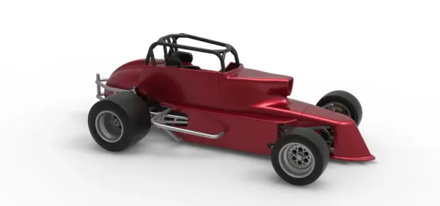 Pavement Silver Crown Car Version 2 Scale 1:25 — Фото 24 из 30