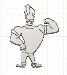 Johnny Bravo - Wallart