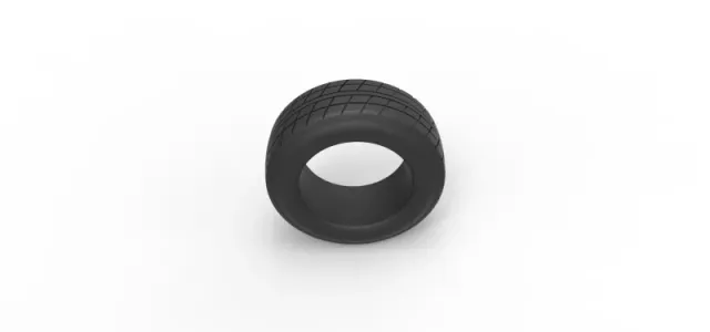 Diecast Dirt Sprint racing front tire 8 Scale 1:25 — Image 6 of 8