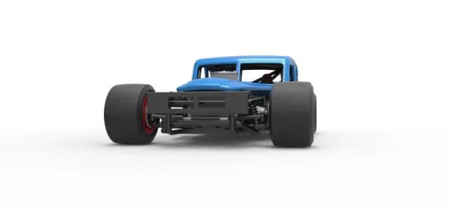Vintage Asphalt Modified stock car V5 Scale 1:25 — Фото 6 из 26