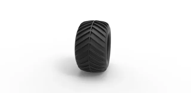 Diecast Dune buggy rear tire 24 Scale 1:25 — Image 3 of 9