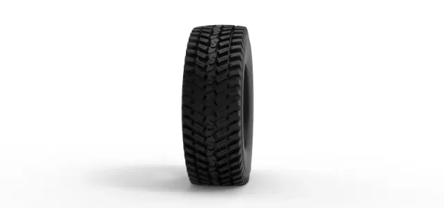 Tractor tire deflated Scale 1:25 — Фото 3 из 10