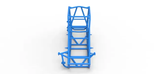 Frame of Silver Crown Car Version 3 Scale 1:25 — Фото 6 из 19