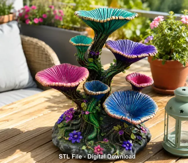 Enchanted Floral Tree Organizer STL File for 3D Print — Фото 3 из 16