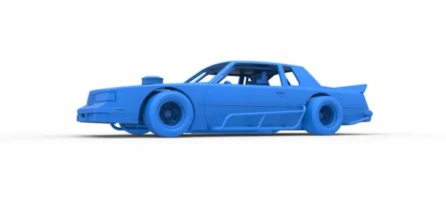 Diecast vintage Asphalt Modified stock car Scale 1:25 — Фото 14 из 31