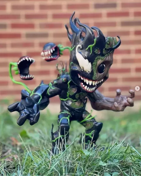 Venomized Groot 3D STL File — Фото 2 из 7