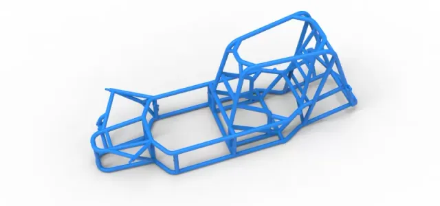 Frame of Silver Crown Car Version 2 Scale 1:25 — Фото 2 из 18