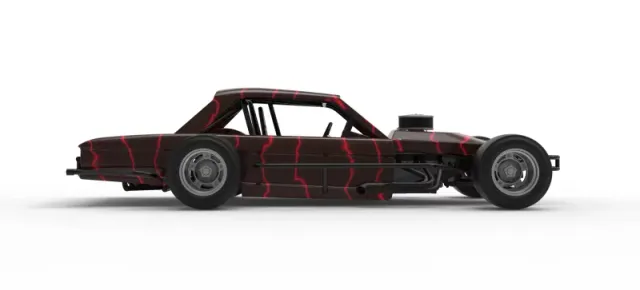 Vintage Asphalt Modified stock car V13 Scale 1:25 — Фото 22 из 30