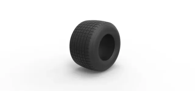 Diecast Dirt Sprint racing tire 2 Scale 1:25 — Image 2 of 8