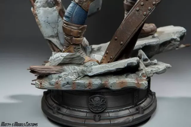 Hydra Captain America Statue Figure Print Model 3D STL — Фото 28 из 30