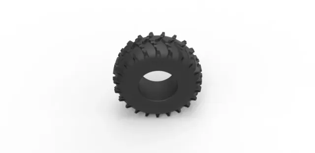 Diecast low pressure tire 7 Scale 1 to 25 — Фото 6 из 9