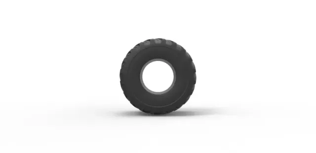 Diecast Monster Jam tire 15 Scale 1:25 — Фото 5 из 8